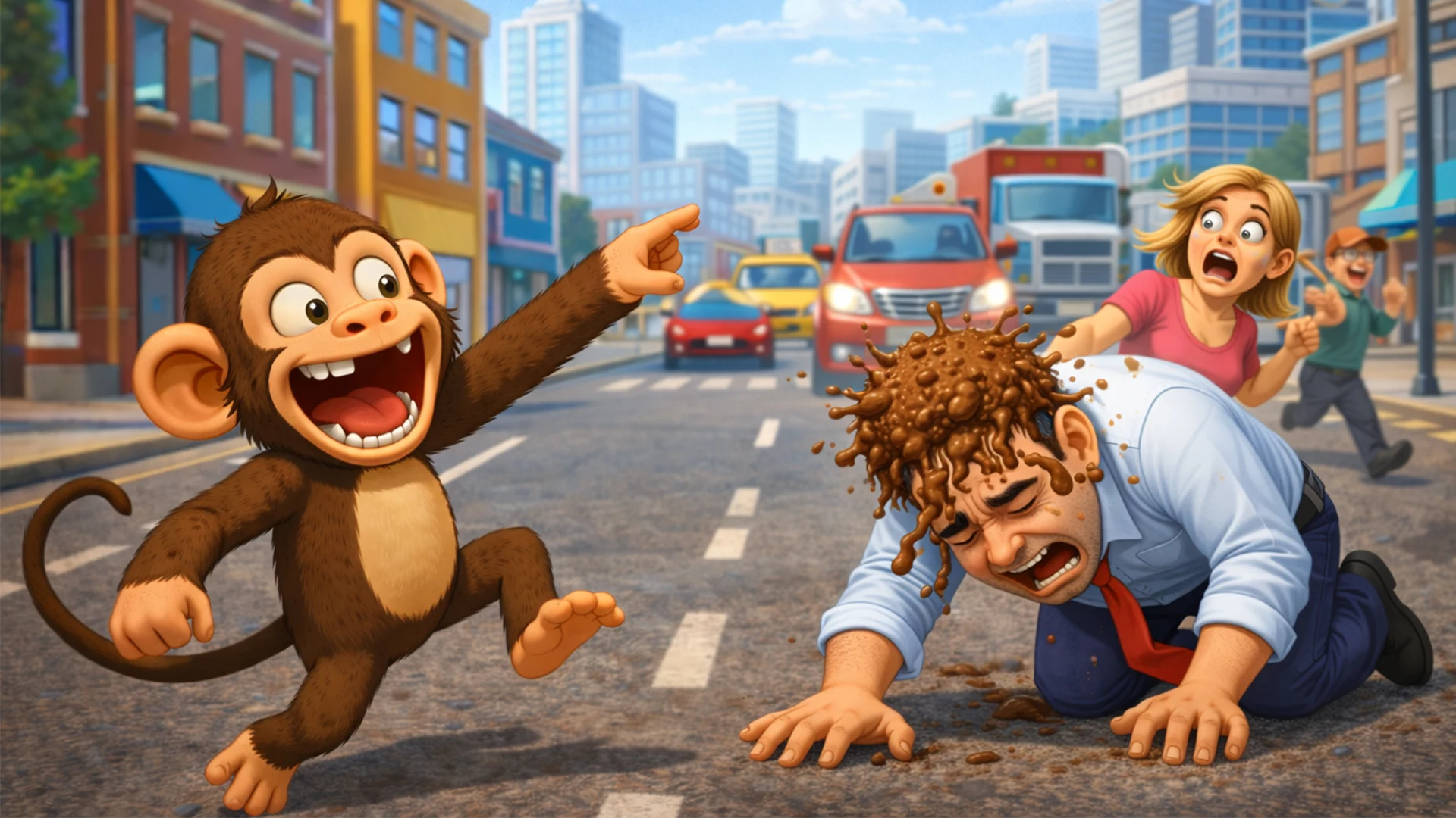 Monkey Game: Naughty Prankster screenshot